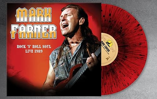 Rock 'n Roll Soul Live, August 20, 1989 Red and Black Splatter