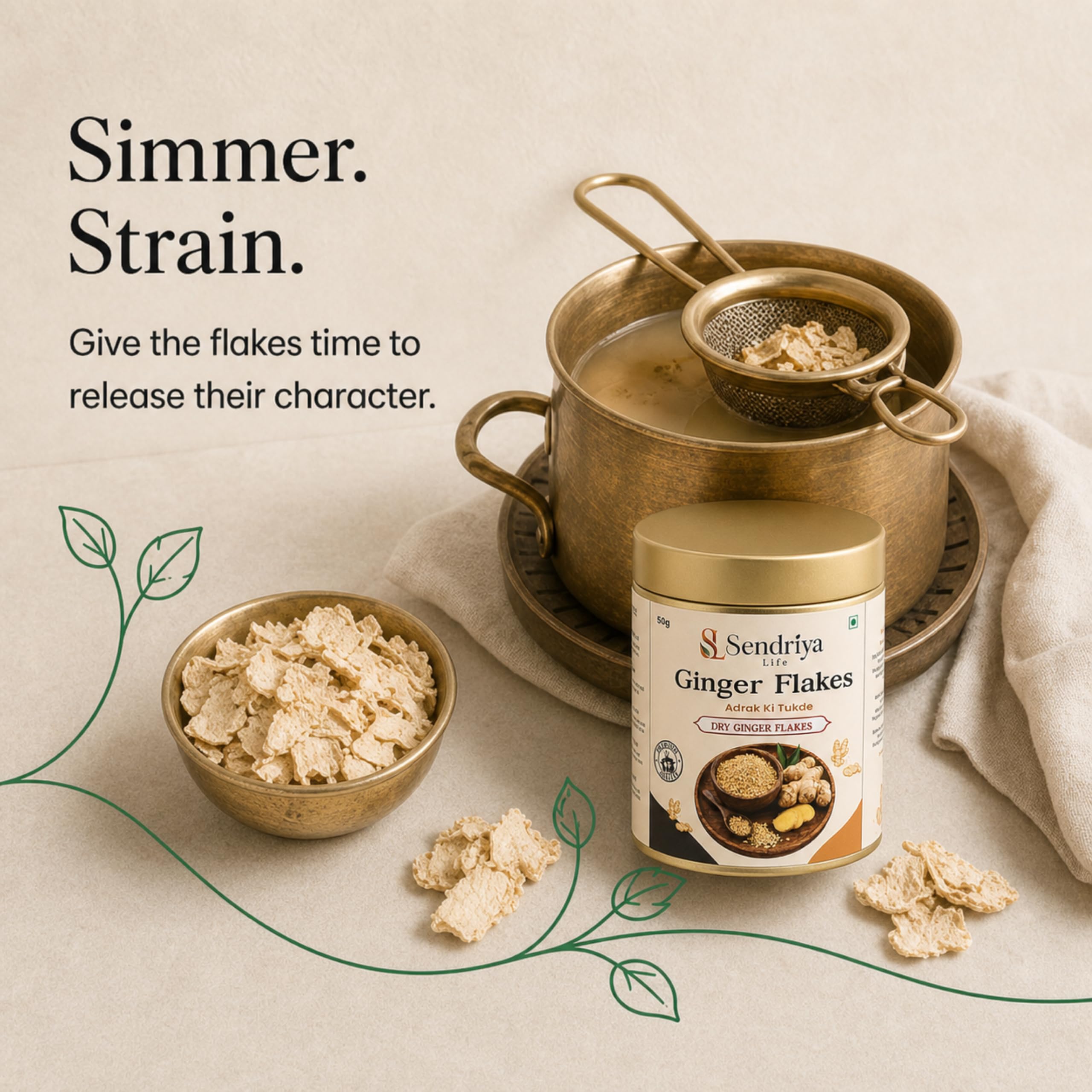 Dry Ginger Flakes, 50 g — Amazon image 4