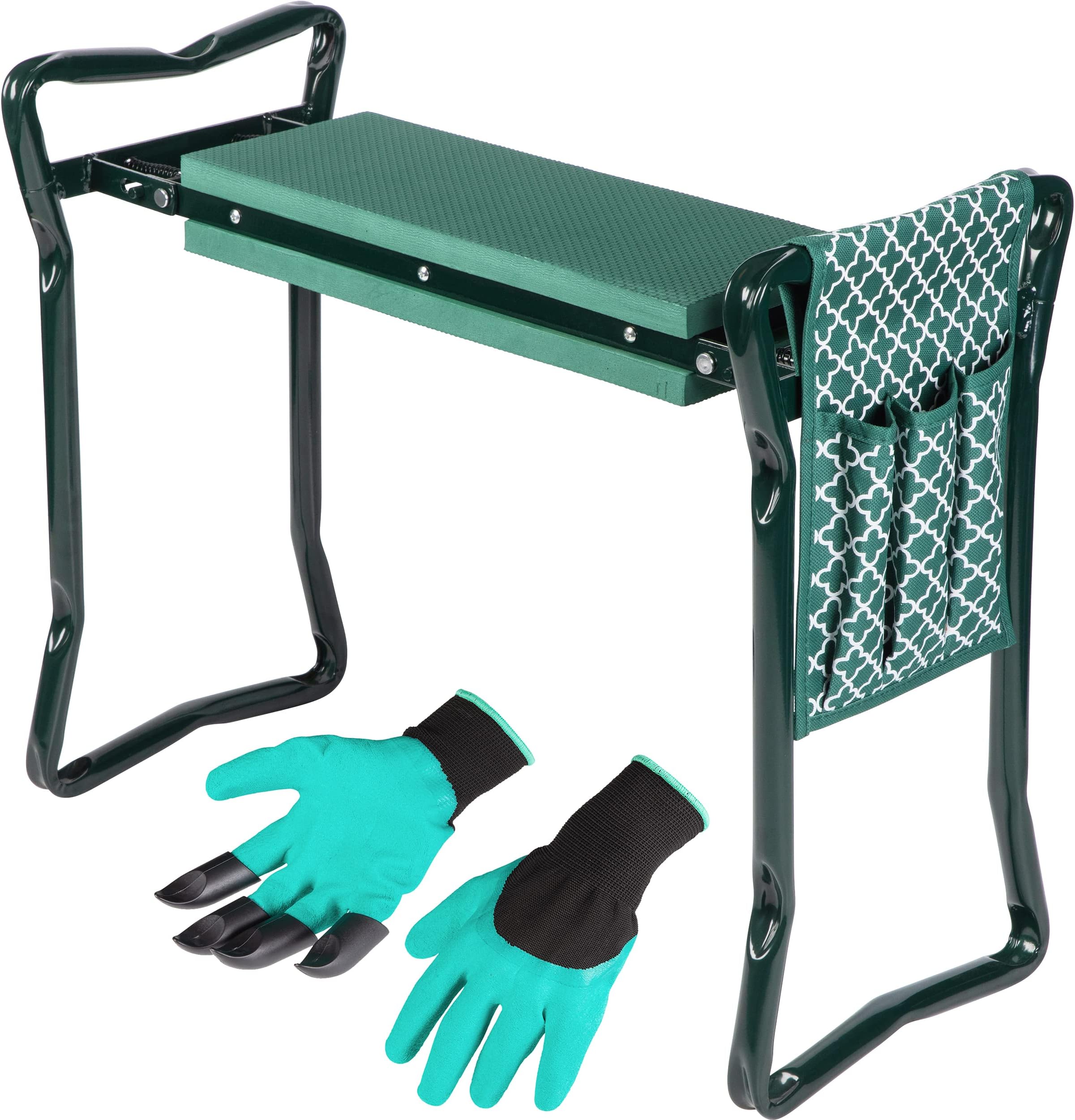 Garden Kneeler Seat with Handles Essential Gardening Accessories