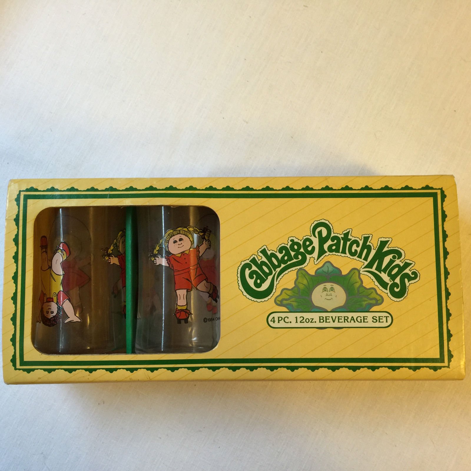 Amazon.com | 1983 Cabbage Patch Kids 4 Piece Beverage Set 4