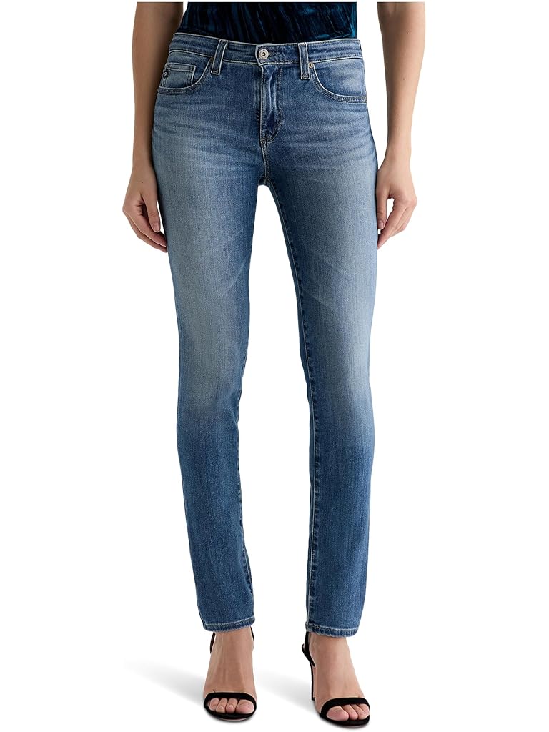 Blue AG Prima Low Rise Cigarette Jean In Kinship