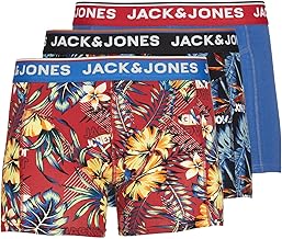 JACK & JONES Jacdamon Men's Boxer Shorts (Pack of 3)