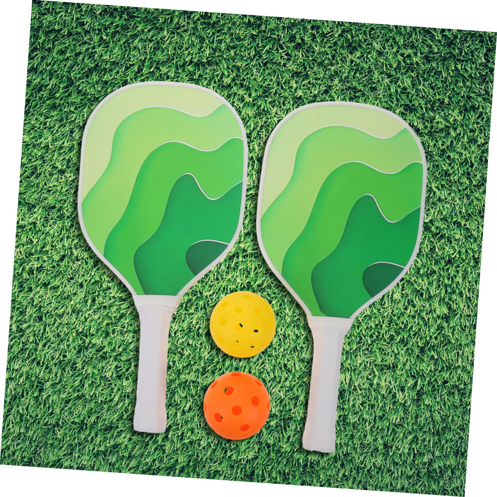 POPETPOP Racchetta Da Pickleball Set Per Gioco All Aperto Kit Di Allenamento Con Palline e Borsa Attrezzatura Sportiva Leggera Per Viaggi e Attività Indoor