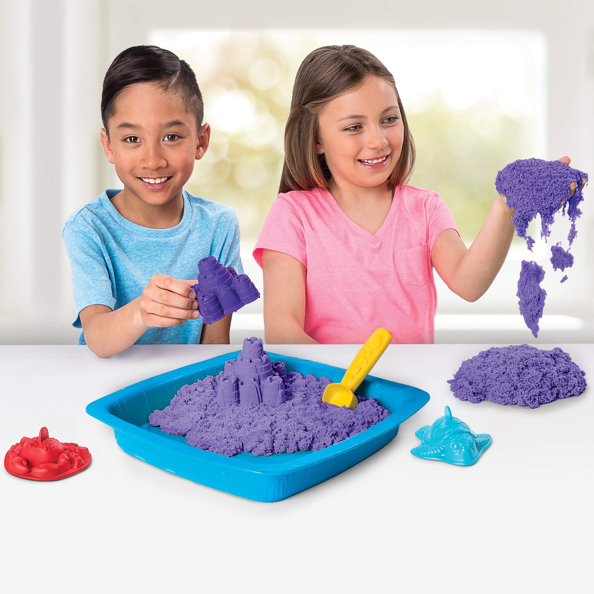 Kinetic Sand Bizak Kinetic Sand Playset Castillo Arena Kinética 61921402 , color/modelo surtido