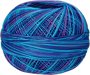 Handy Hands Lizbeth Premium Cotton Thread, Size 40, Caribbean,HH40122