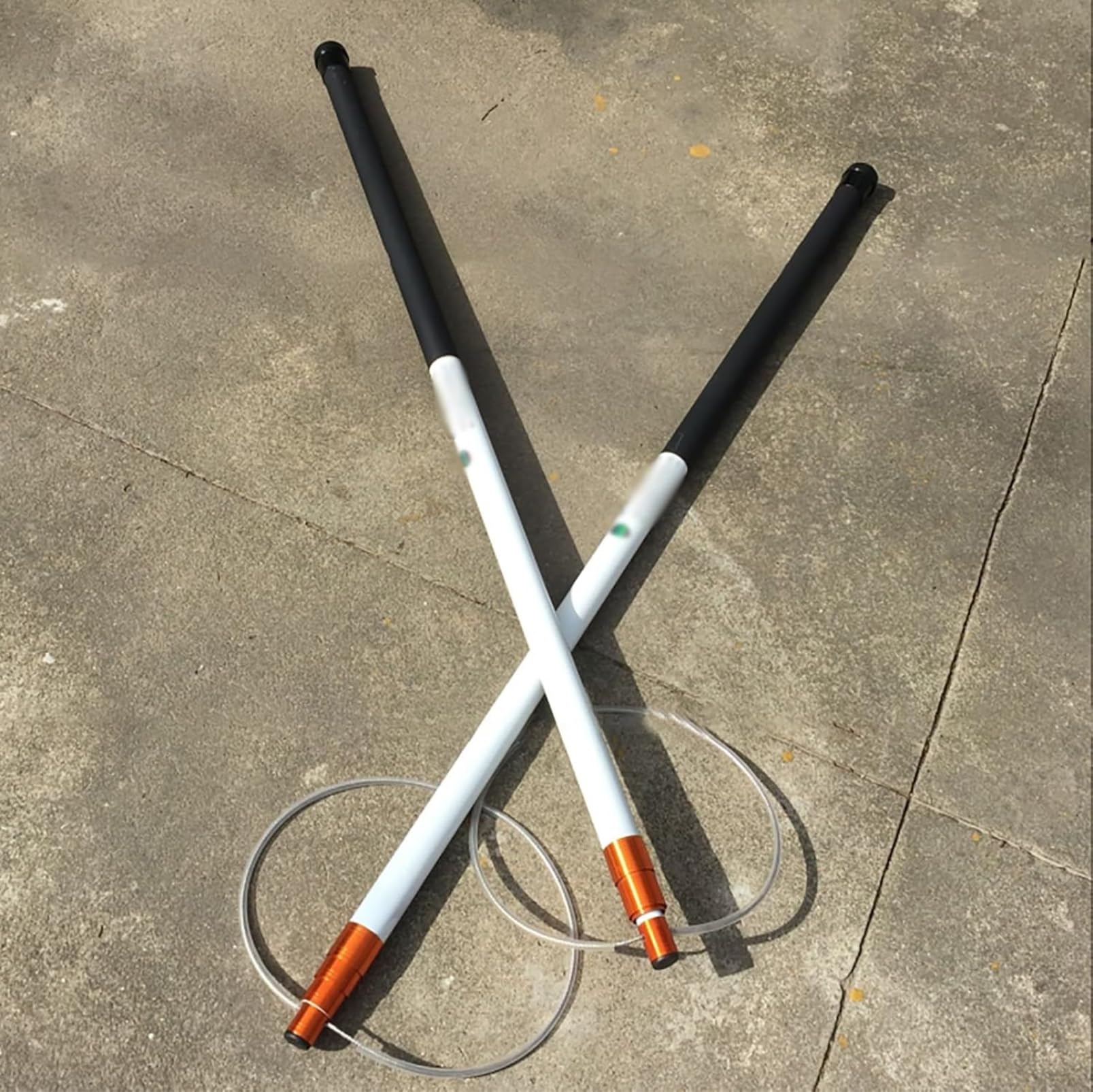 Gancio telescopico di salvataggio della piscina, attrezzatura di sicurezza antiscivolo leggera per salvataggio in acqua di emergenza, palo in fibra di vetro da 170 cm