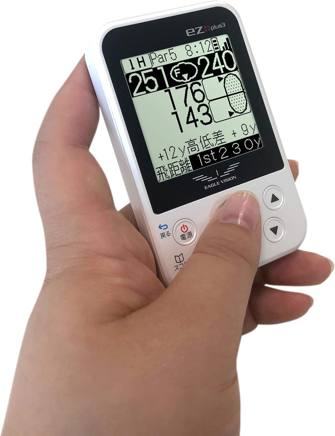 Getue アサヒゴルフ Eagle Vision ez plus3 EV-818