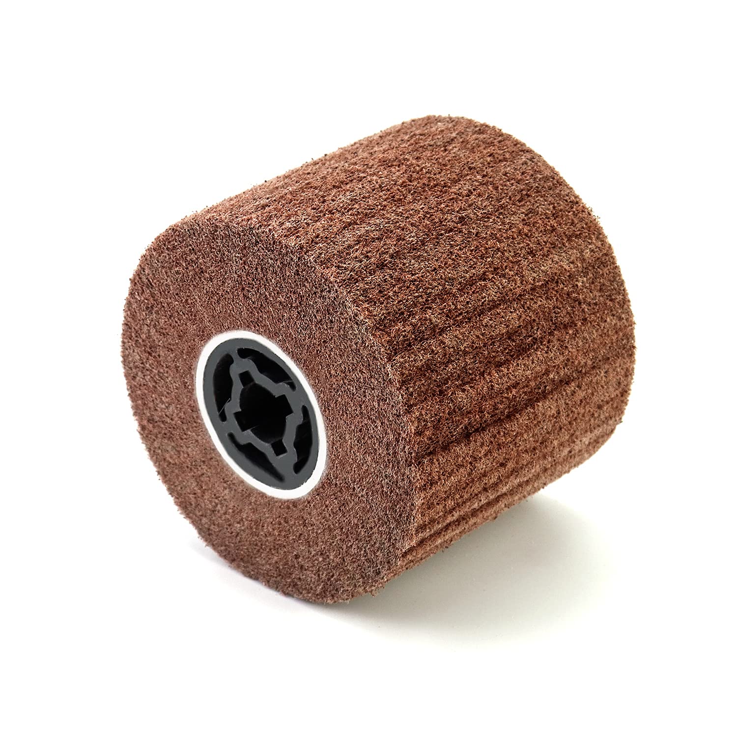 QWORK 320 Grit Flap Wheels - Stainless Steel Polishing -1