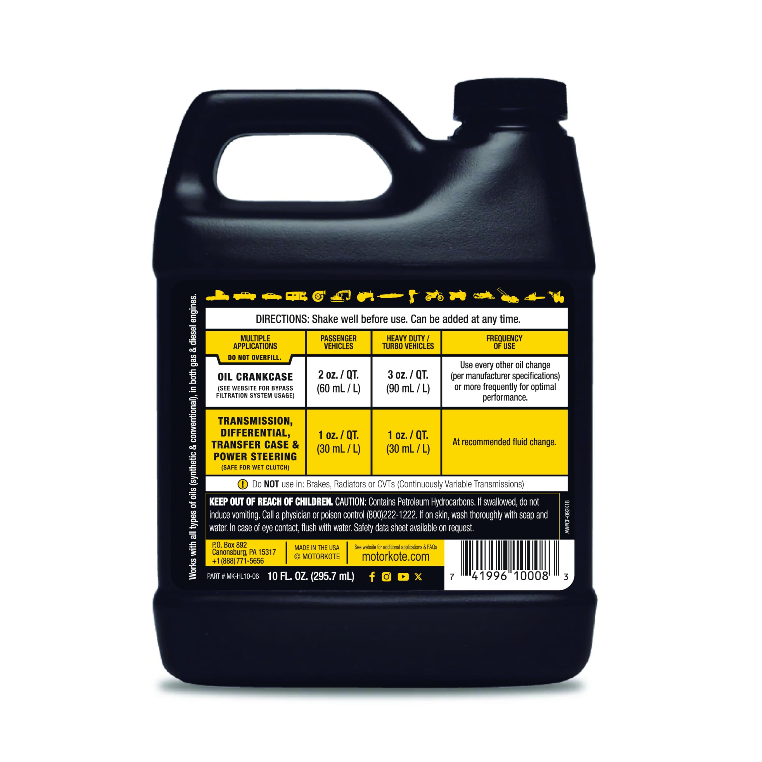 MotorKote 1 GAL Hyper Lubricante