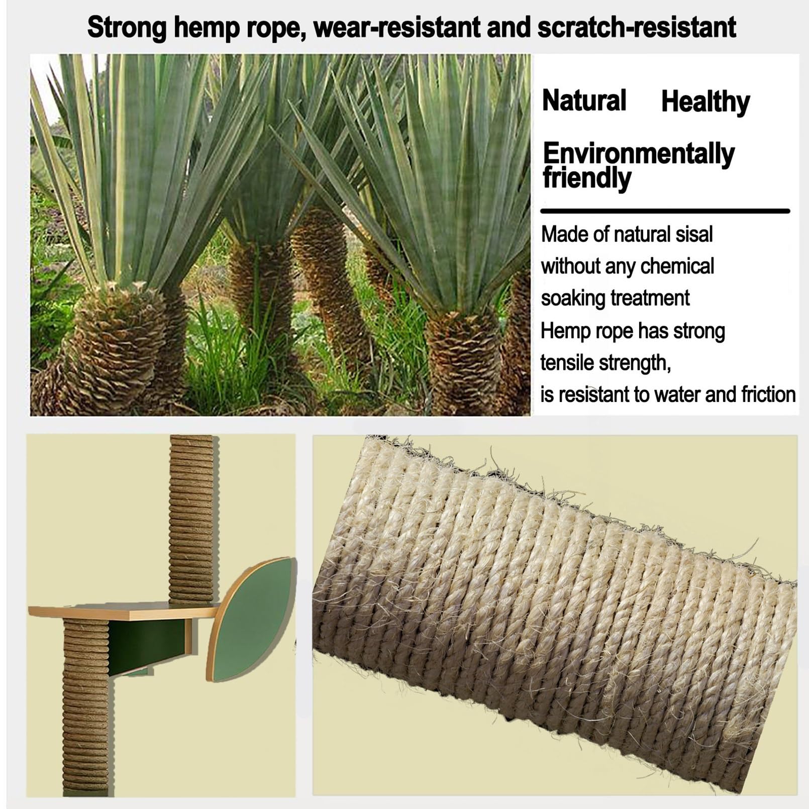 Scaffale da arrampicata per gatti, gradini in legno da parete per gatti, piattaforma trespolo per giocare ed esercitare il gatto
