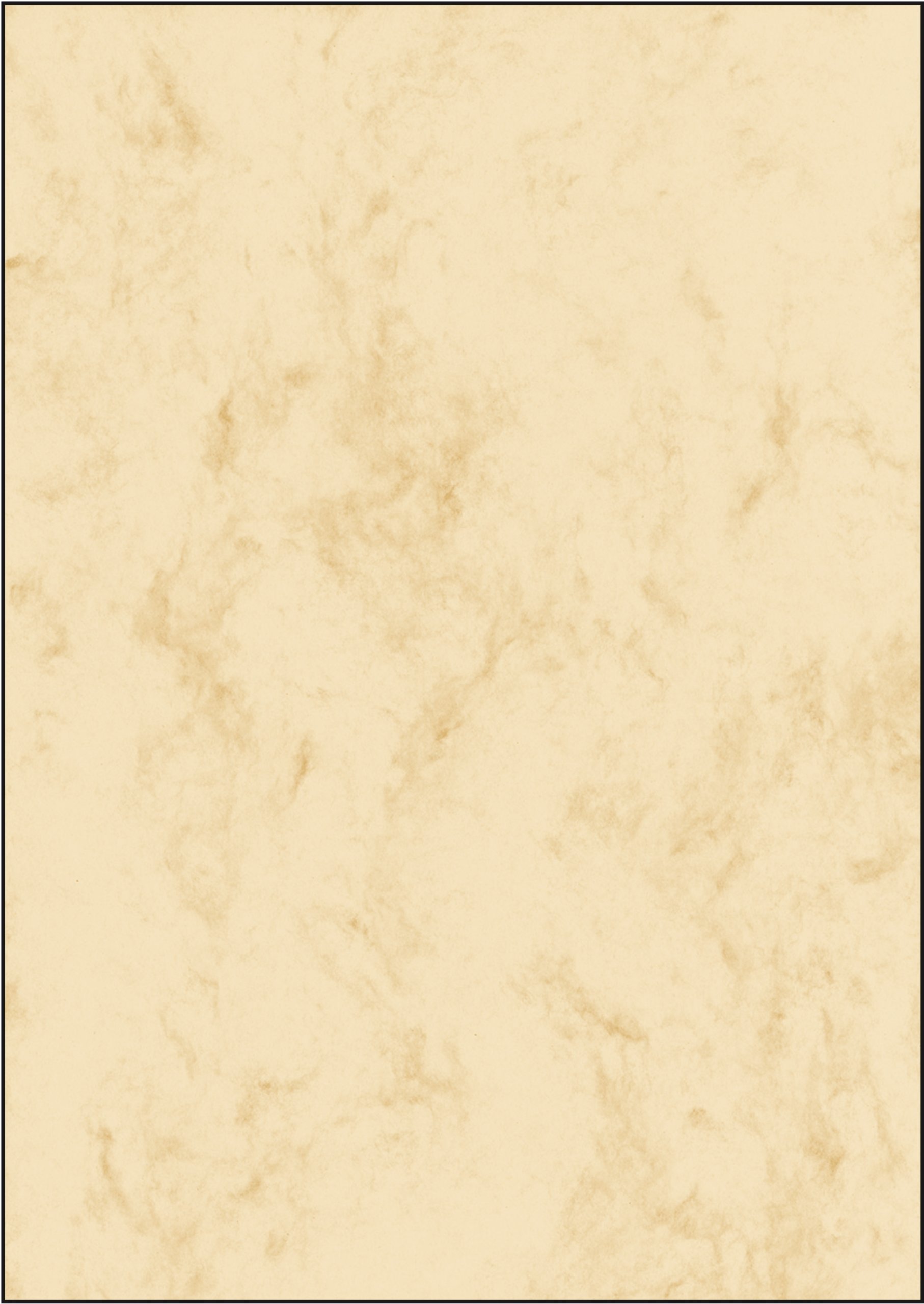 SIGEL DP191 Marbled Writing Paper, A4, 200 gsm double sided, Beige, 25 sheets