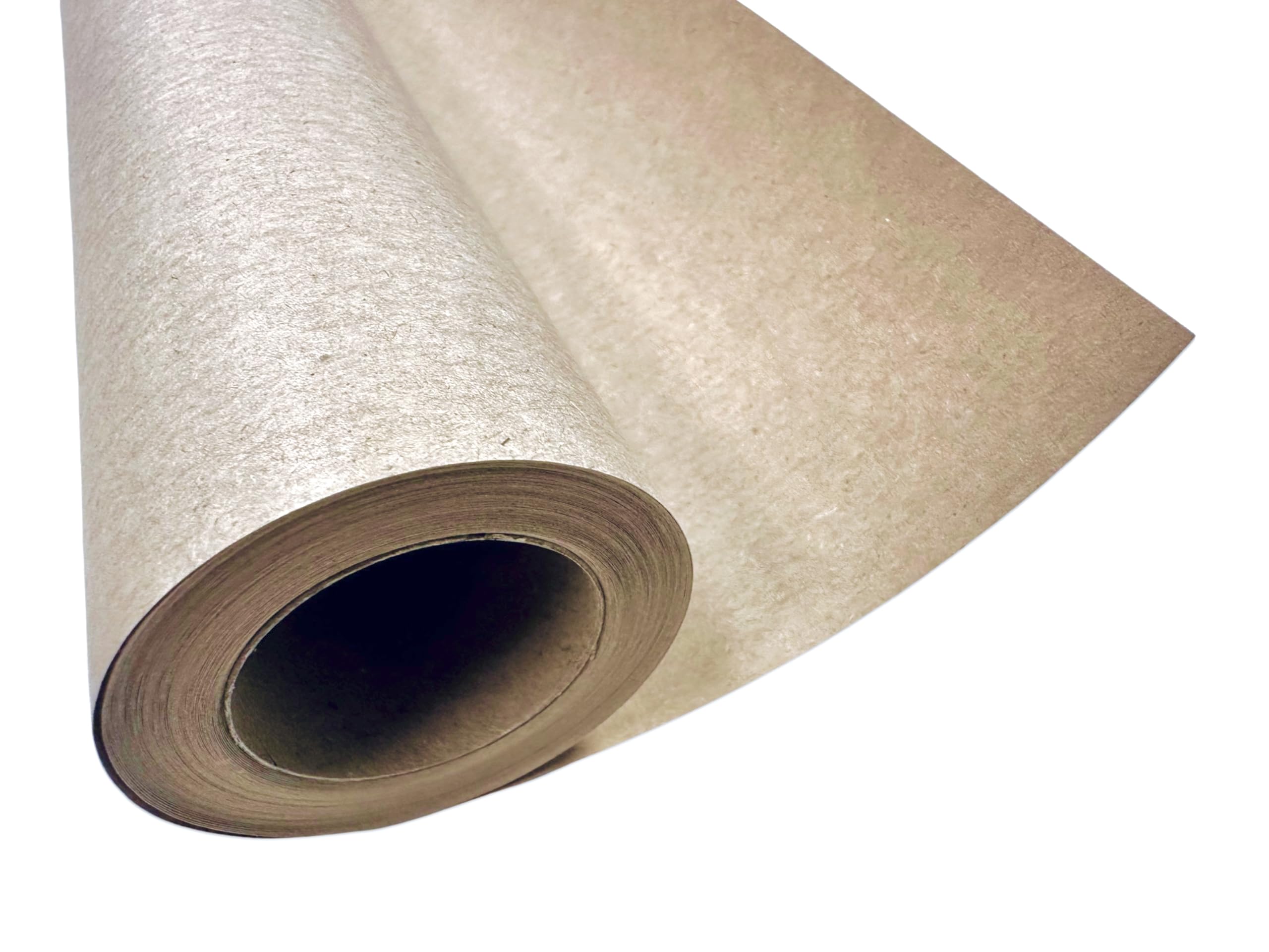 Papier kraft 10 m x 70 cm, rouleau de papier kraft, emballage cadeau, papier kraft rainuré (beige), épaisseur 70 g/m²