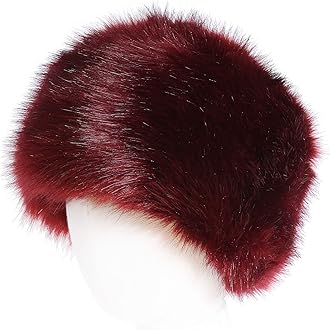 Soul Young Women's Winter Faux Fur Cossak Russian Style Hat