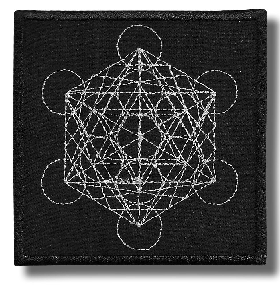 Metatron - Embroidered Patch, 8 X 8 cm