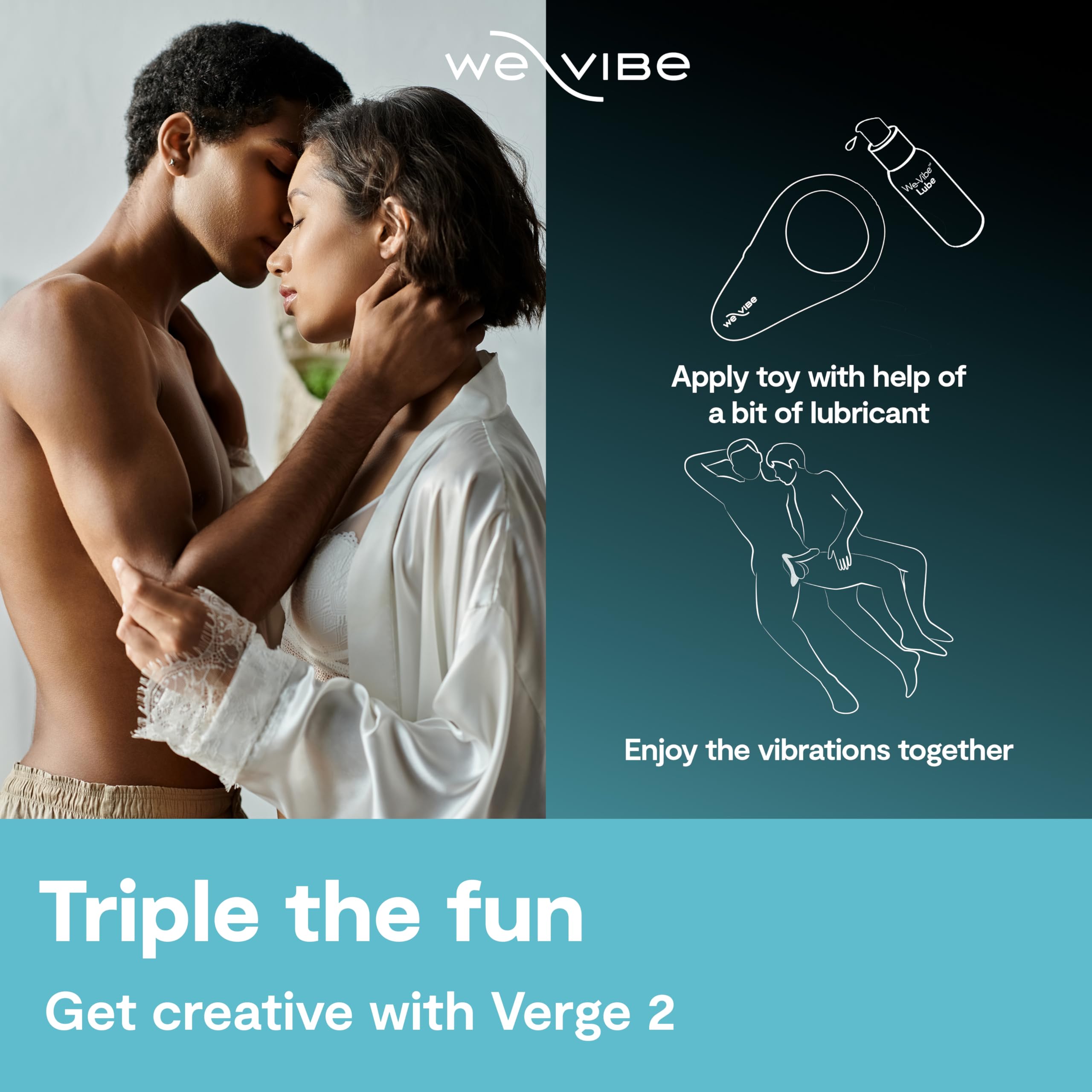 penisring verge We-Vibe Verge 2 Vibrating Silicone Cock Ring main image 1