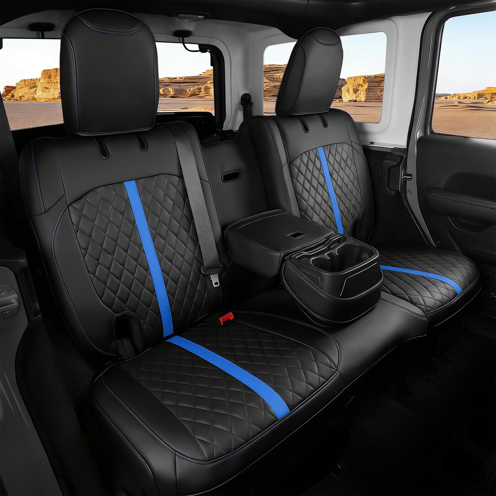 RIDEPOSH for Jeep Wrangler Seat Covers