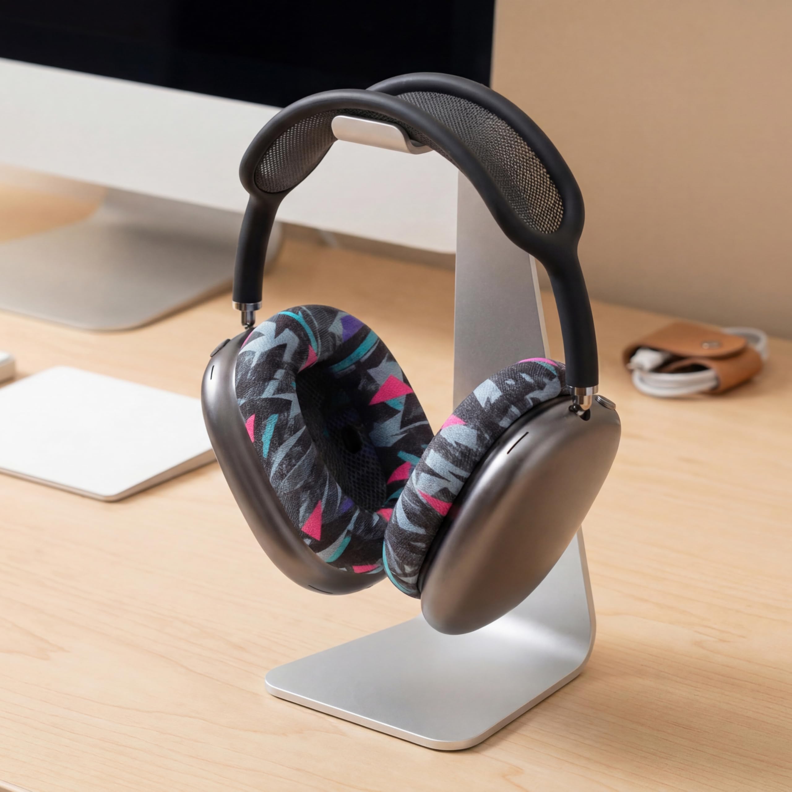 Airpods Max スペースグレイ イヤーパッド2色付き Amazon | WC PadZ Max - AirPods Max 1 & 2 用イヤーパッド | Wicked
