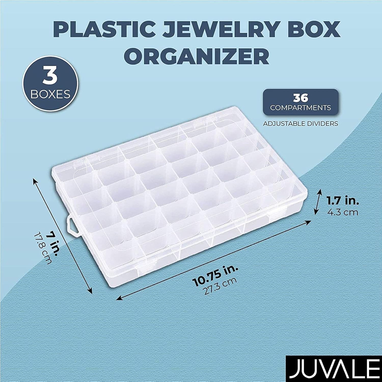 plastic jewelry drawer organizer