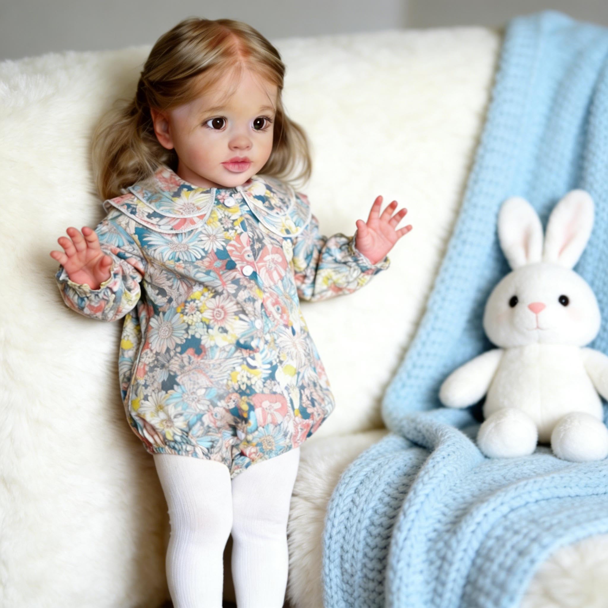 Amazon | RXDOLL 26インチ リアル リボーン 幼児 女の子 人形 ビッグ