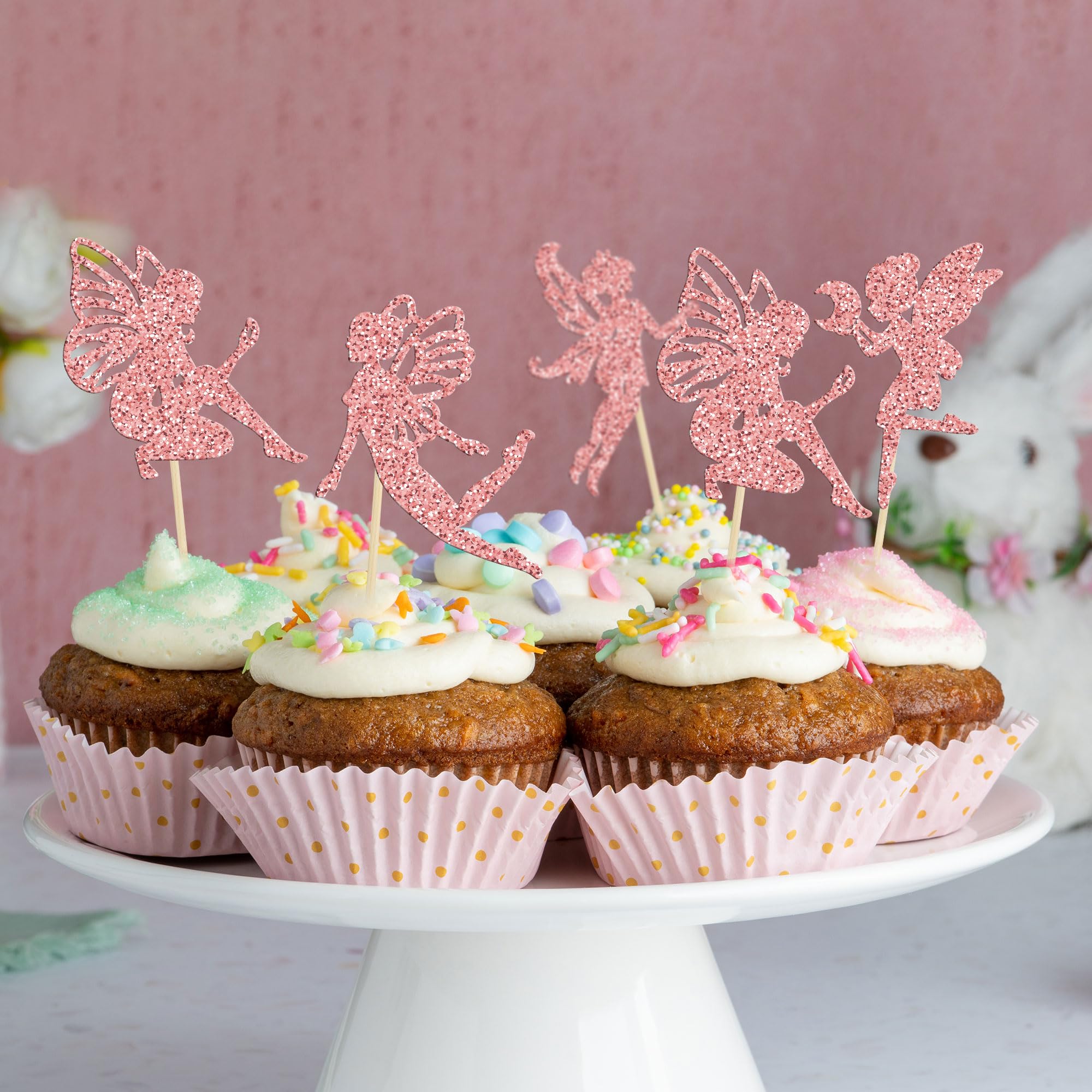 Paquete De 24 Adornos Para Cupcakes De Cumpleaños De 15 Años Con