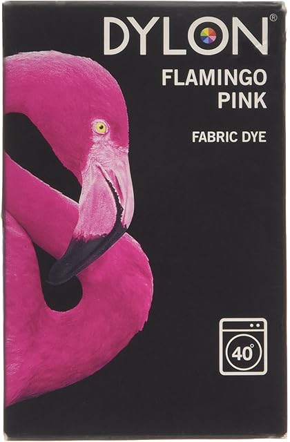 Dylon 200g Machine Fabric Dye - Flamingo Pink
