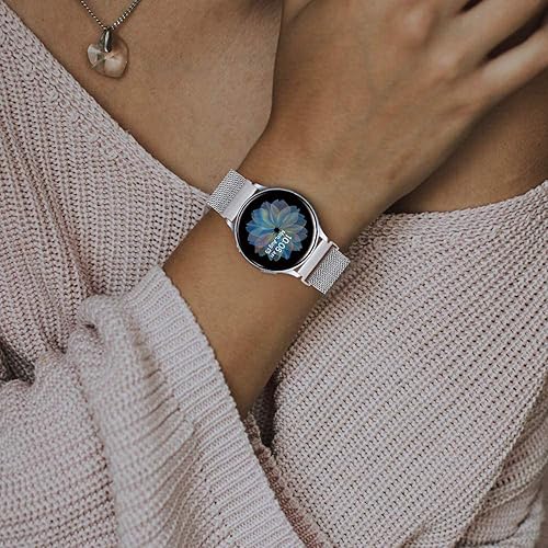 Miniatura 6 de Correa de 0.78 pulgadas compatible con Samsung Galaxy Active 2Samsung Galaxy Watch 3 de 1.614 pulgadasGalaxy Watch 1.654 pulgadas0.787 pulgadas,