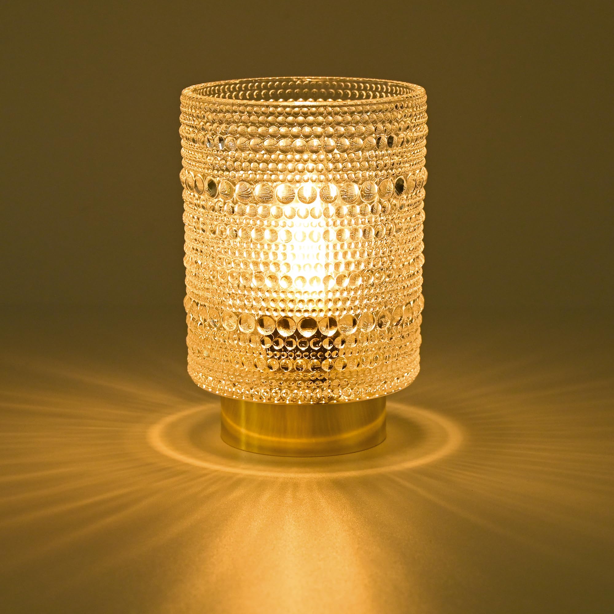 MiuBrty Battery Operated Lamp with Auto-Off Timer, Cordless Table Night Light for Bedroom & Entryway, Portable LED Lamp for Home, Outdoor, Camping No