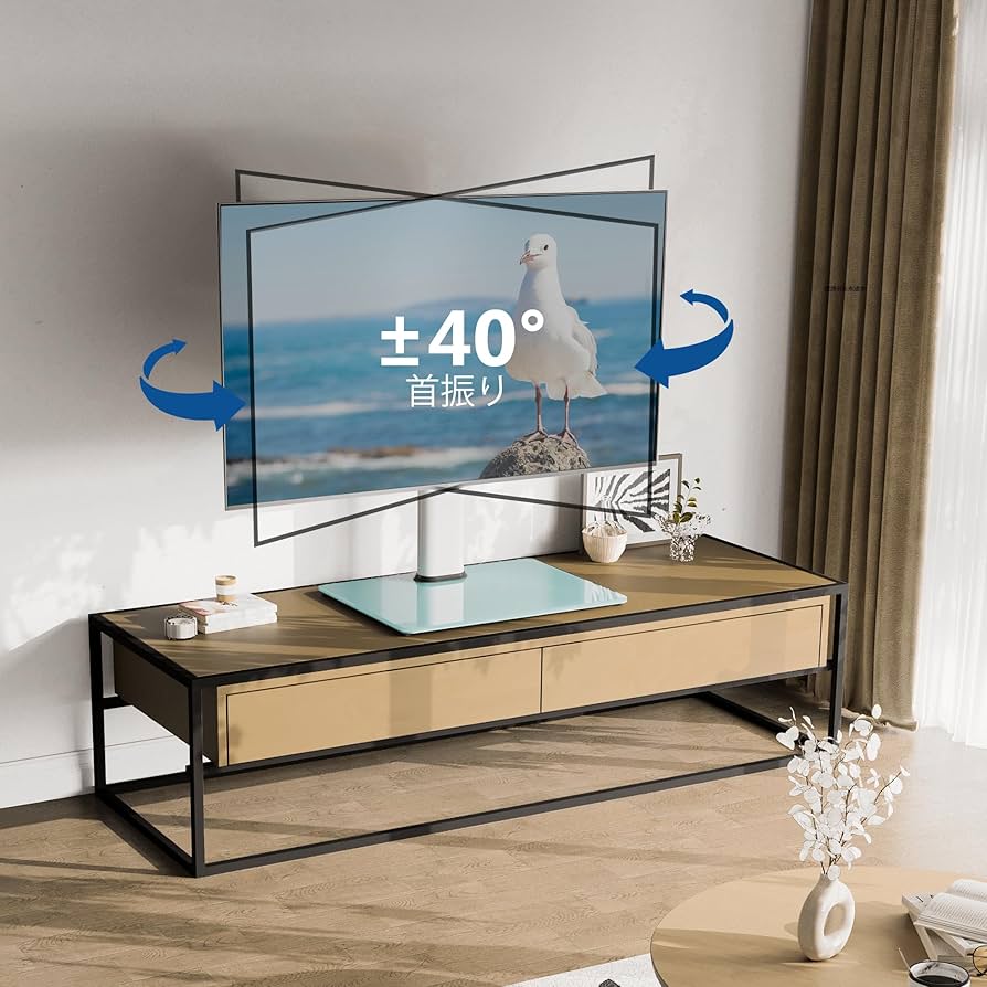 Amazon | FITUEYES テレビスタンド 壁寄せスタンド テレビ台 32～65