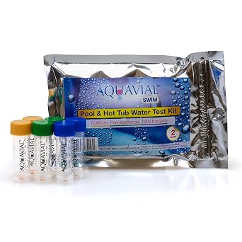 Swim Water Test Kit Detects and Identifies Pseudomonas and Coliforms | 2 Pack | Testing Kit for Swimming Pool Water Hot Tub Spa Pond | Water Tester Outdoor