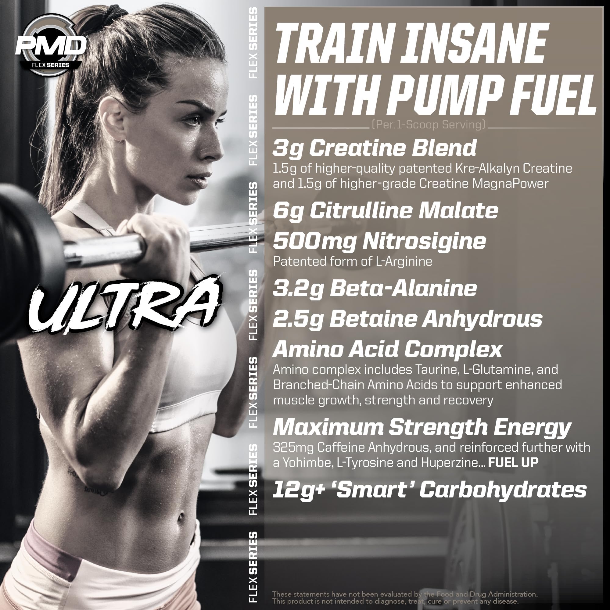 PMD Sports Pump Fuel Ultra Insanity Cherry Bombsicle Flavor - 30 Servings — Amazon image 5