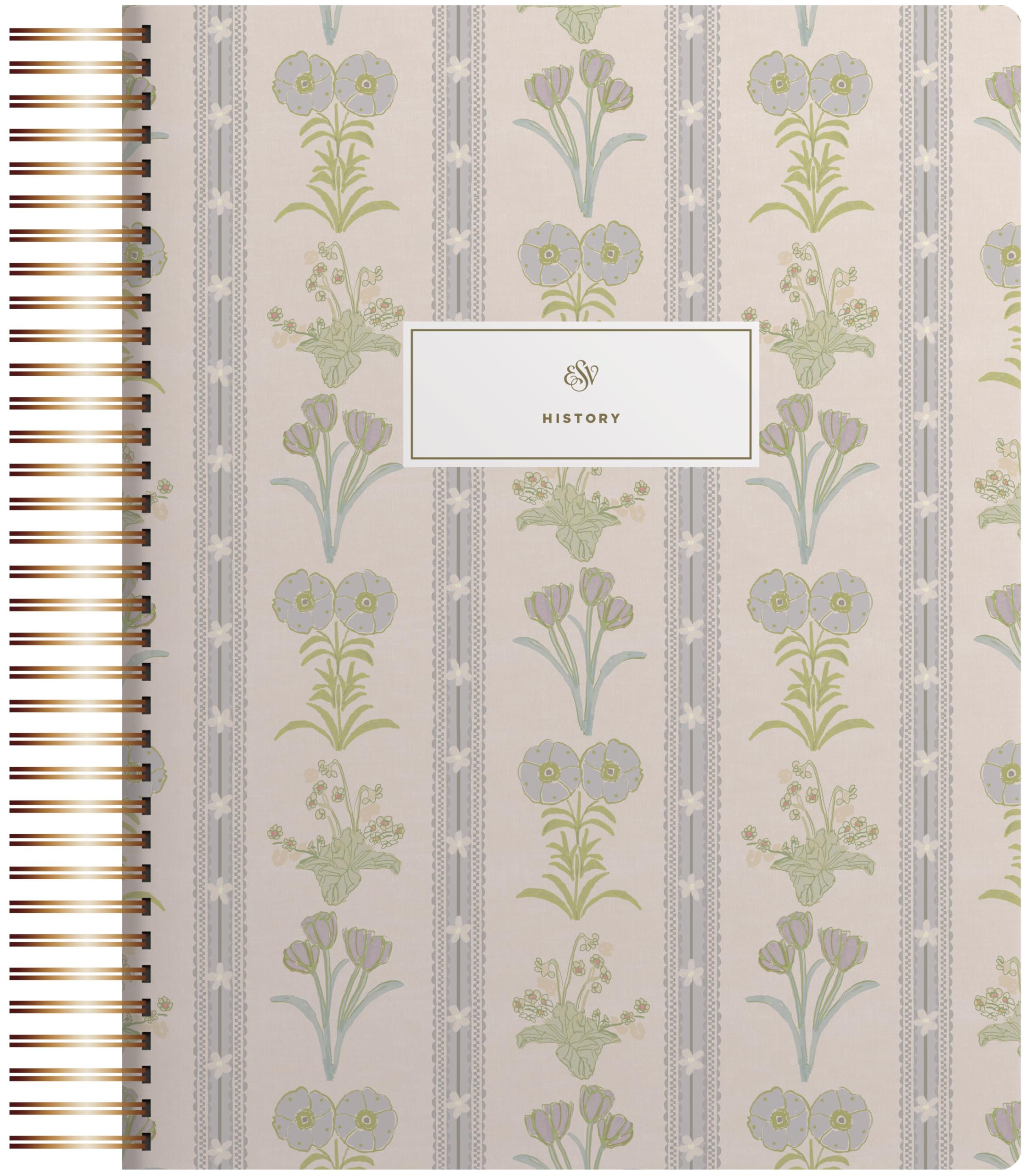 ESV SpiralBound Journaling Bible History Hardcover by Lulie Wallace HARDBACK