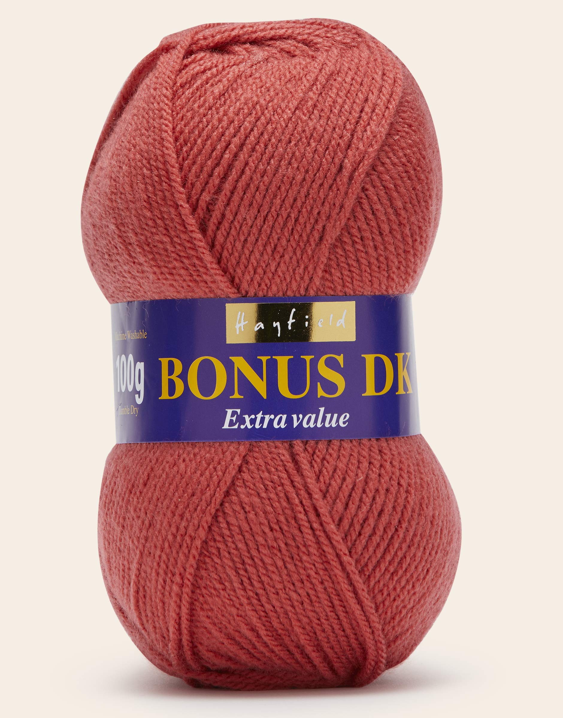 Sirdar Hayfield Bonus DK Double Knitting, Soft Red (617), 100g