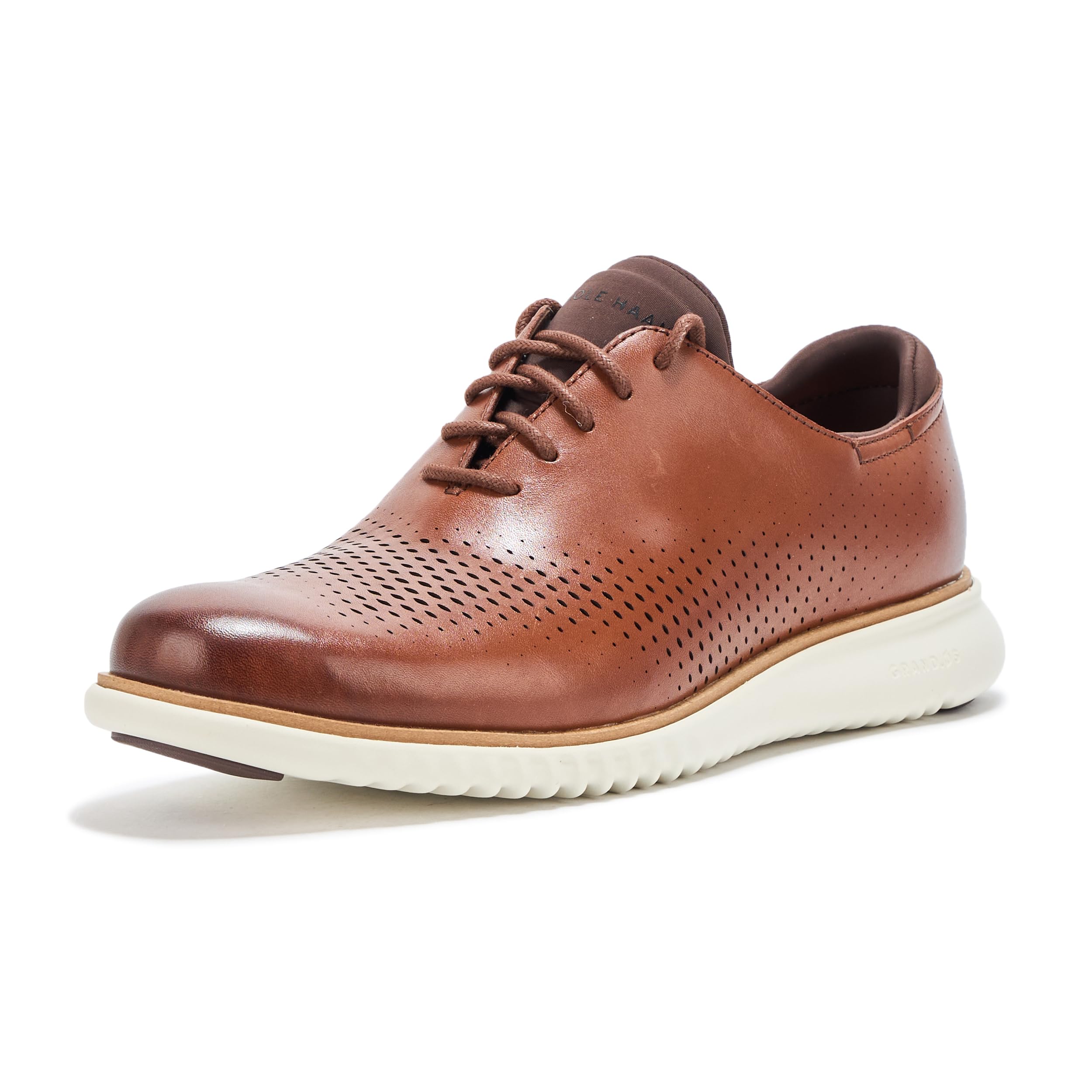 Amazon | Cole Haan メンズ Zerogrand Wing Oxford, Woodbury/Silver