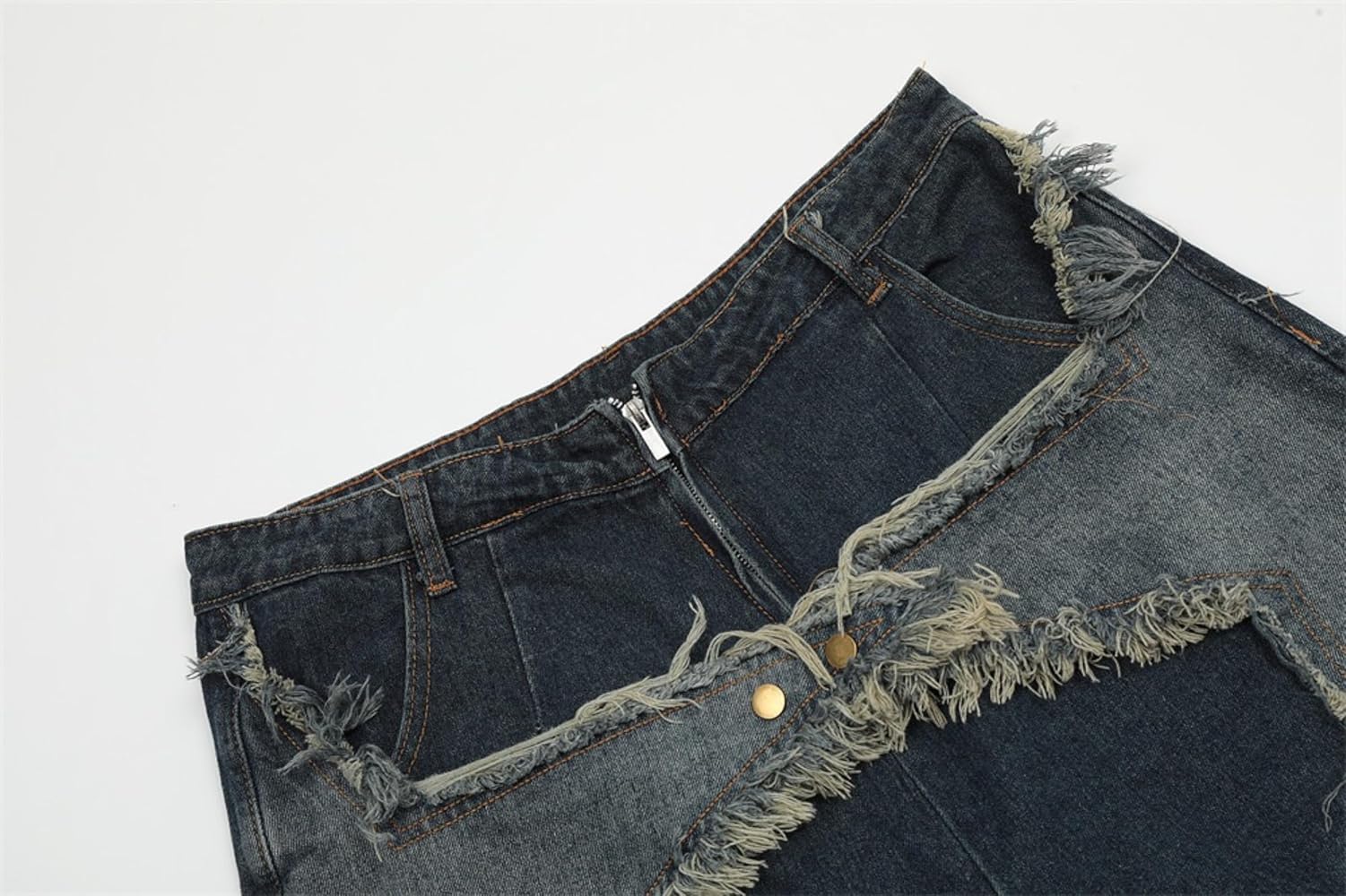 [ NERDY ]★韓国人気★Women's Denim Mix Track Top 210.jpg