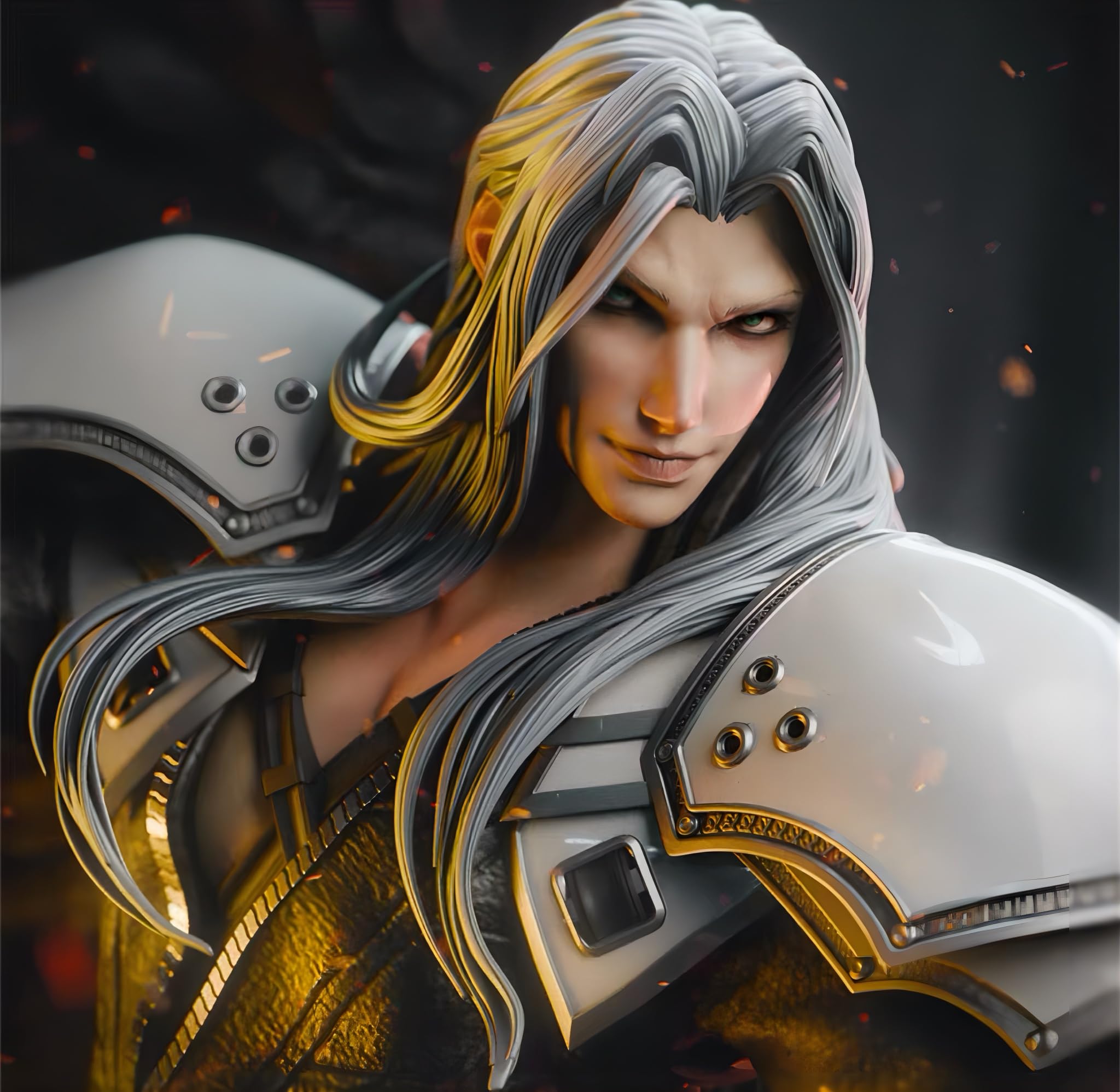 Amazon | 1/10 ガレージキット フィギュア 未塗装 FF セフィロス