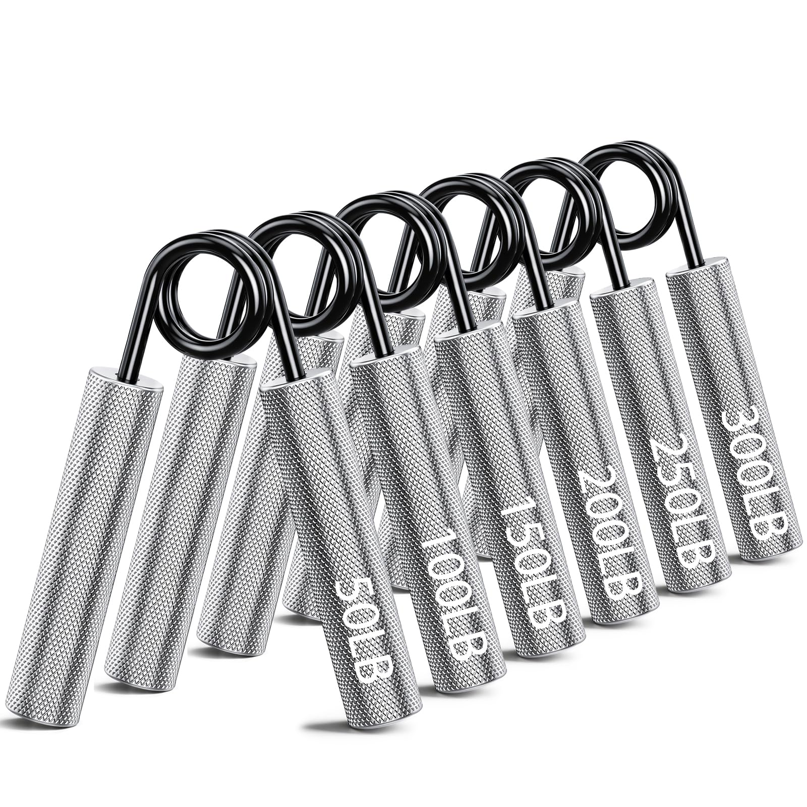 ZEAGUS Hand Grip,Metal Poignee Musculation Avant Bras Main Poignet | 22.5KG-157.5KG Hand Grip Musculation pour L'entraînement de la Force de la Main et la Récupération des Blessures