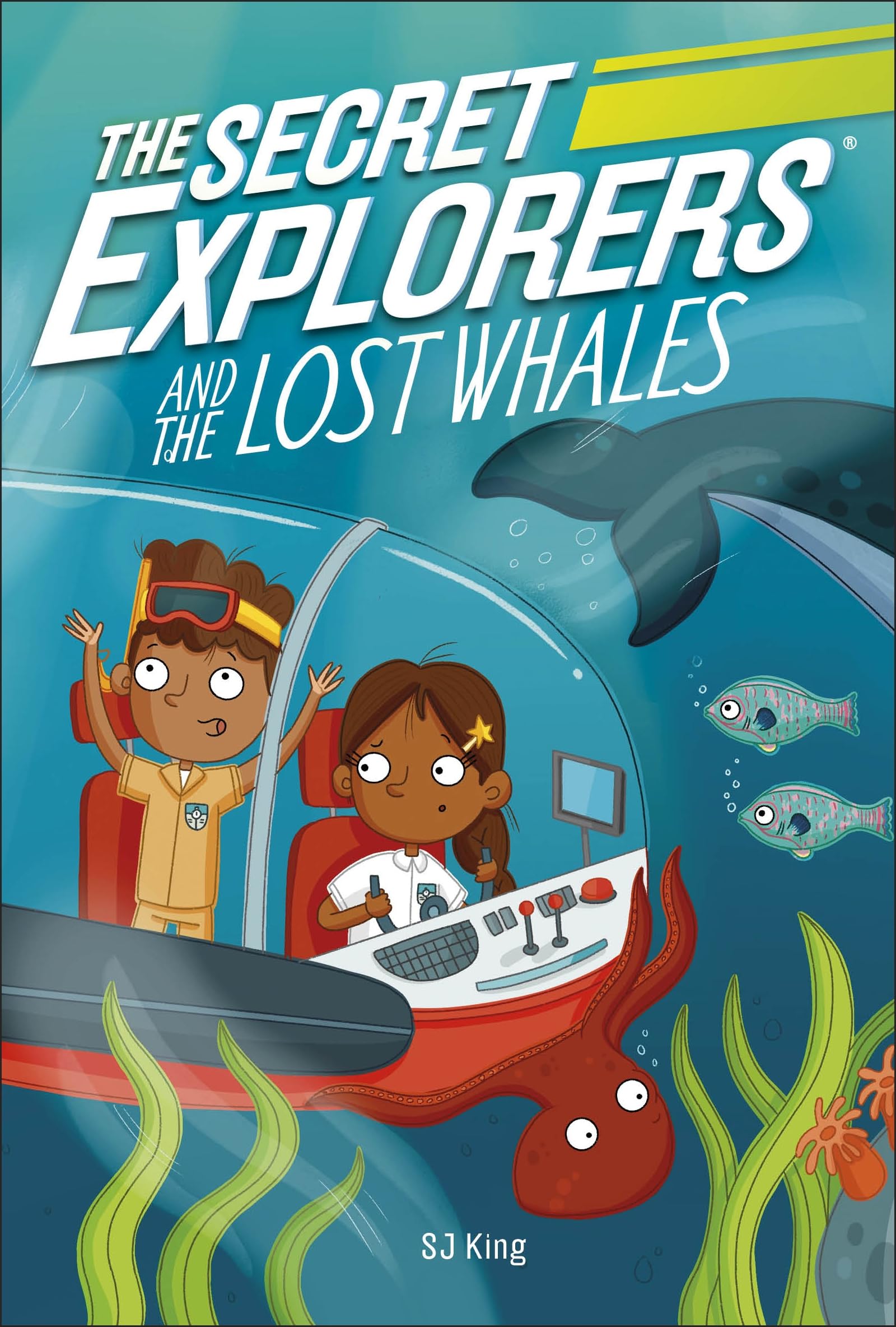 The Secret Explorers and the Lost Whales by SJ King (Paperback Book)