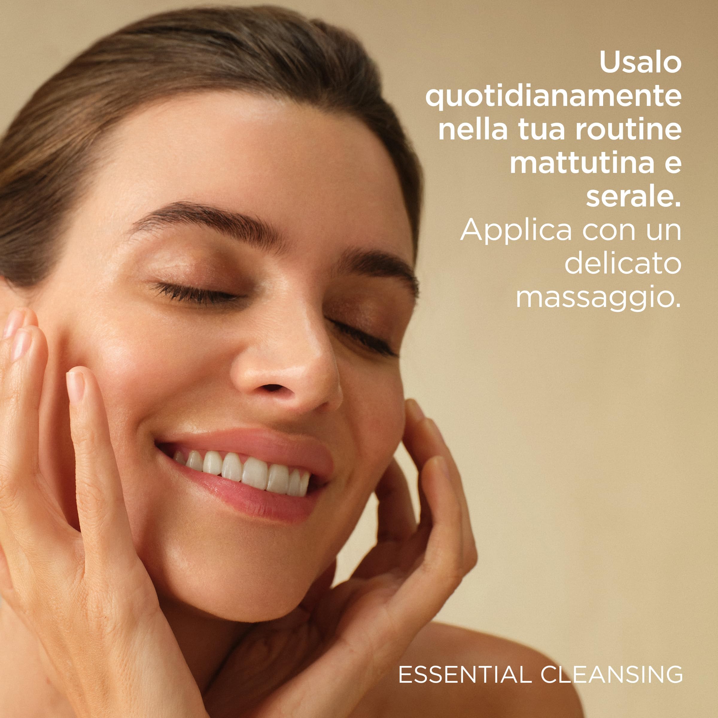 ISDIN Isdinceutics Essential Cleansing 200 ml | Olio Detergente Viso Delicato e Leggero, Texture Olio-in-Latte | Rimuove Trucco e Crema Solare | 85% di Ingredienti di Origine Naturale