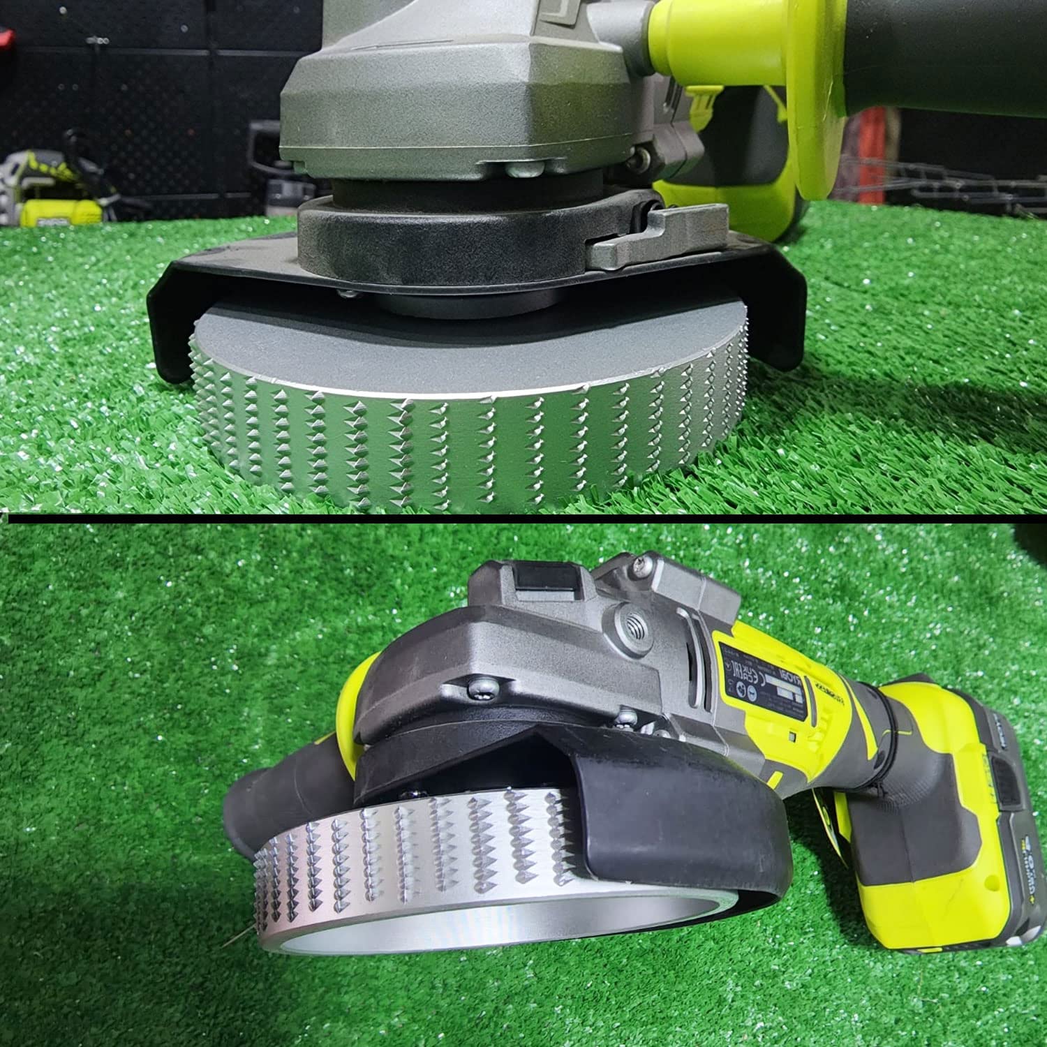 Badem10 Rodex Ahşap Taşlama Törpüleme Oyma Eğe Diski Ahşap Kesici 115 mm