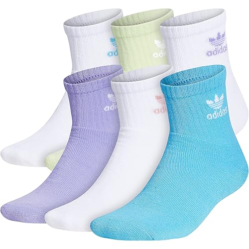 adidas Originals Trefoil Quarter Socks (6-Pair)