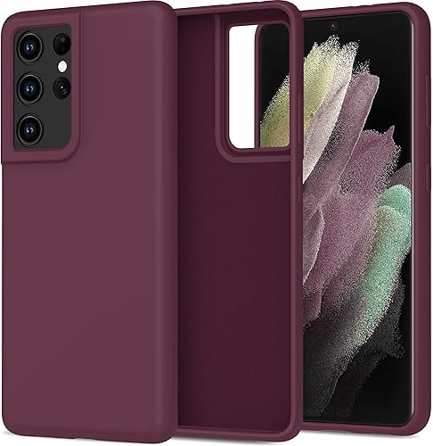 Miniatura 7 de bemal Funda para Samsung Galaxy S23+ Plus, ajuste delgado, ligera, de silicona líquida, sedosa, forro de microfibra a prueba de arañazos, diseñada