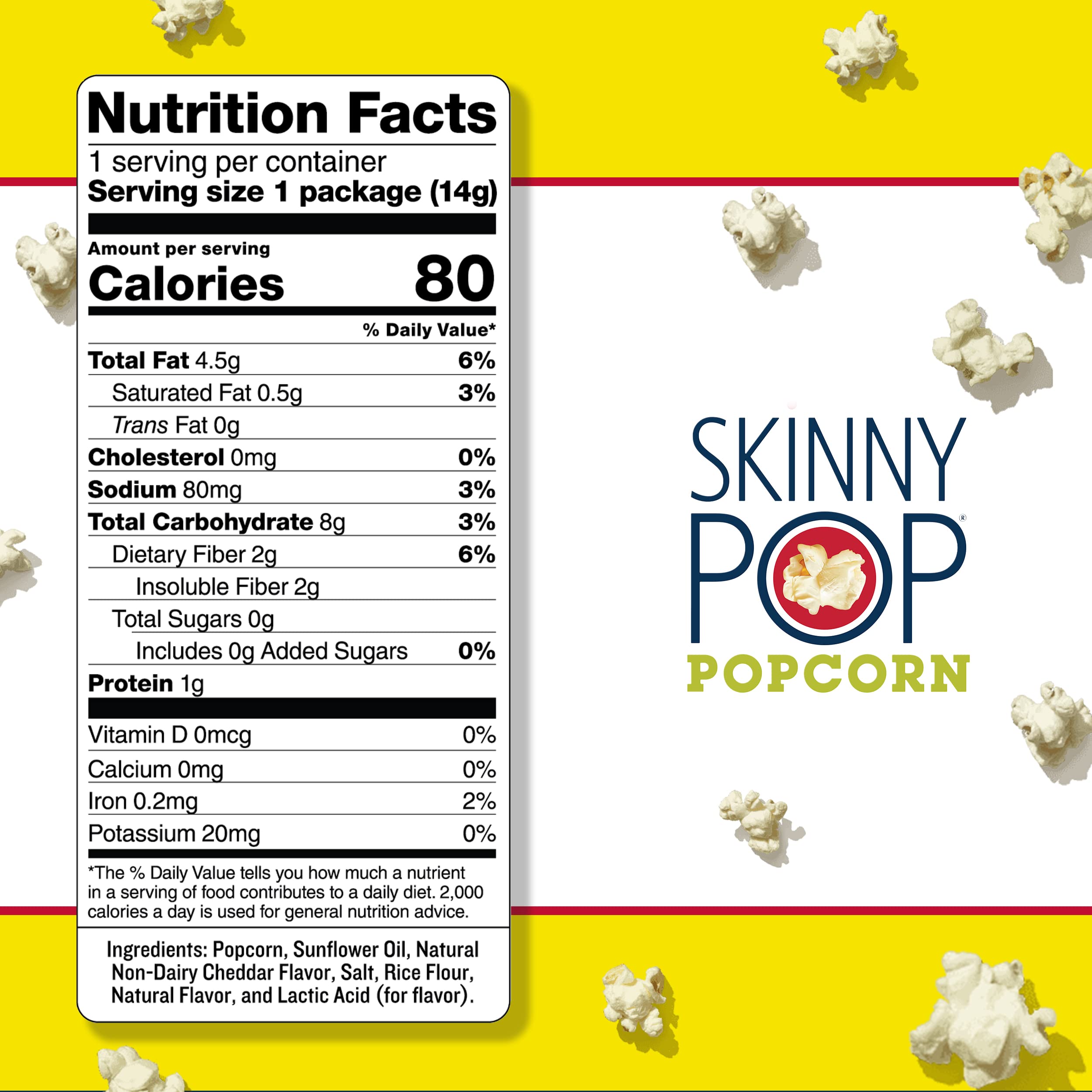 Air Popped Popcorn Carbs