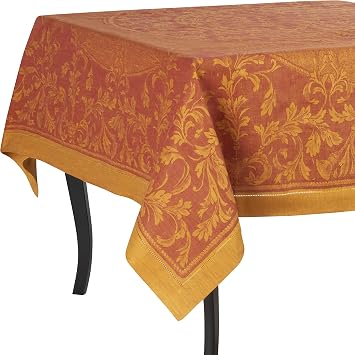 French Home Renaissance Linen Tablecloth