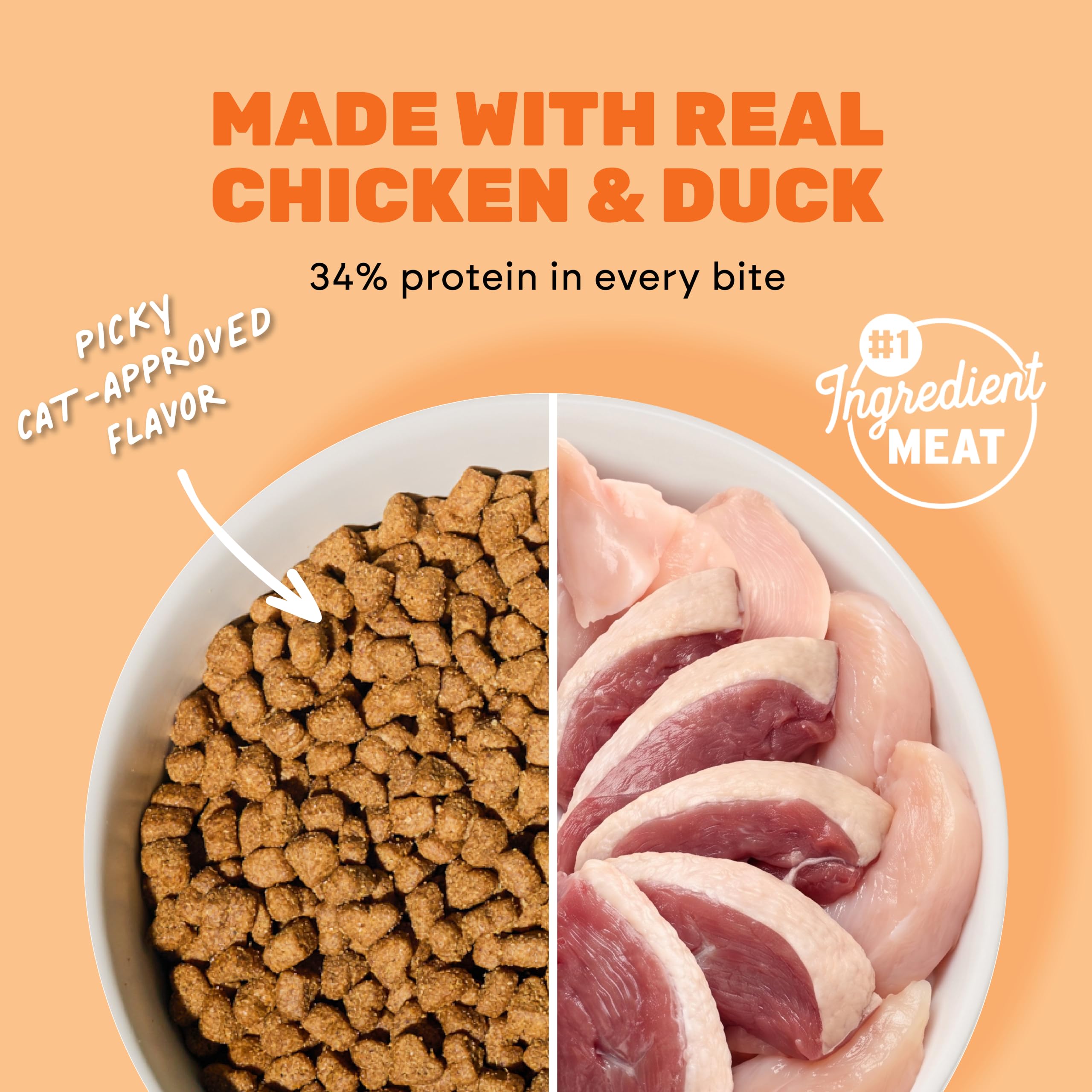 "I and Love and You" Naked Essentials - Comida Seca para Gatos sin Grano