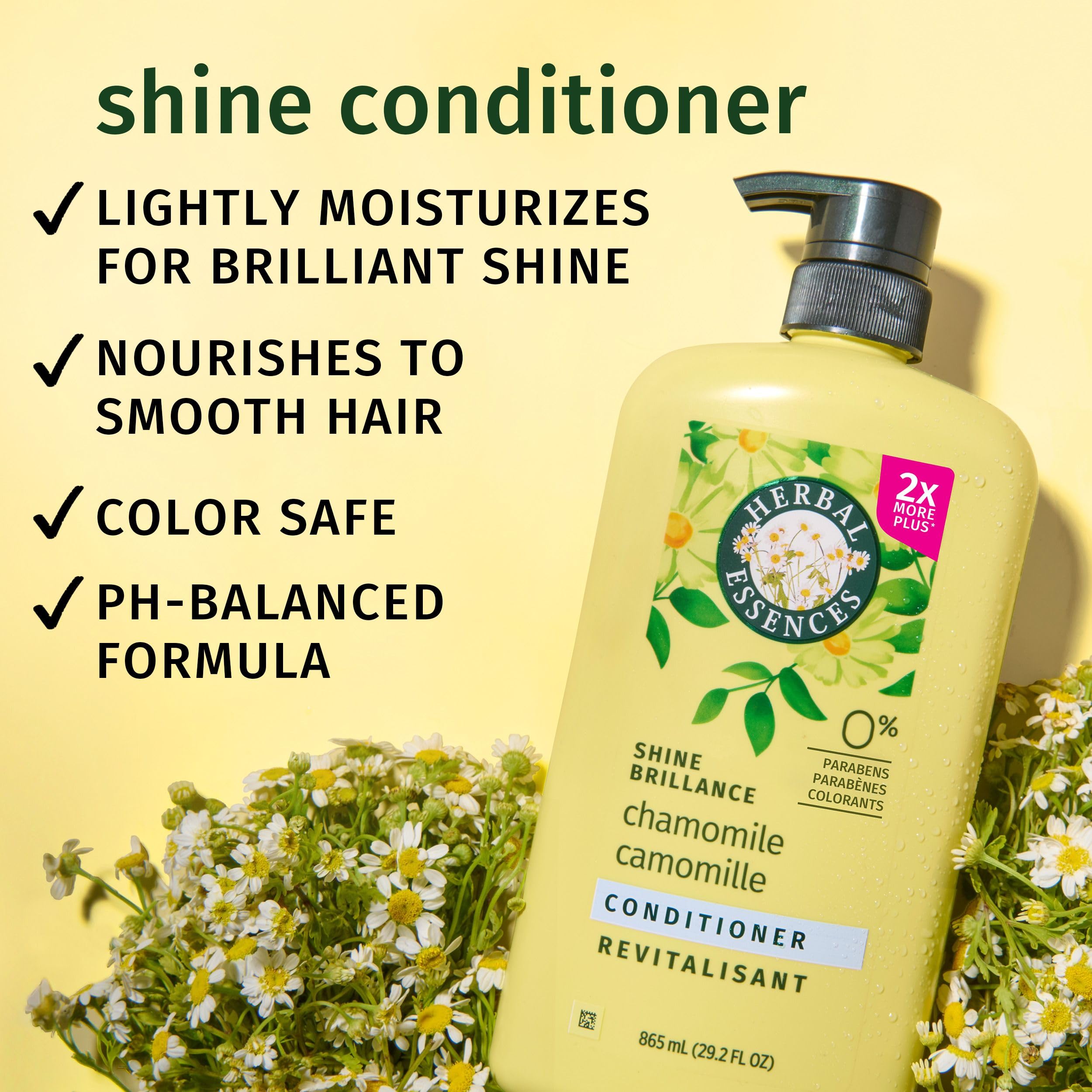 Amazon.com : Herbal Essences Chamomile Shine Conditioner, 33.8 fl 
