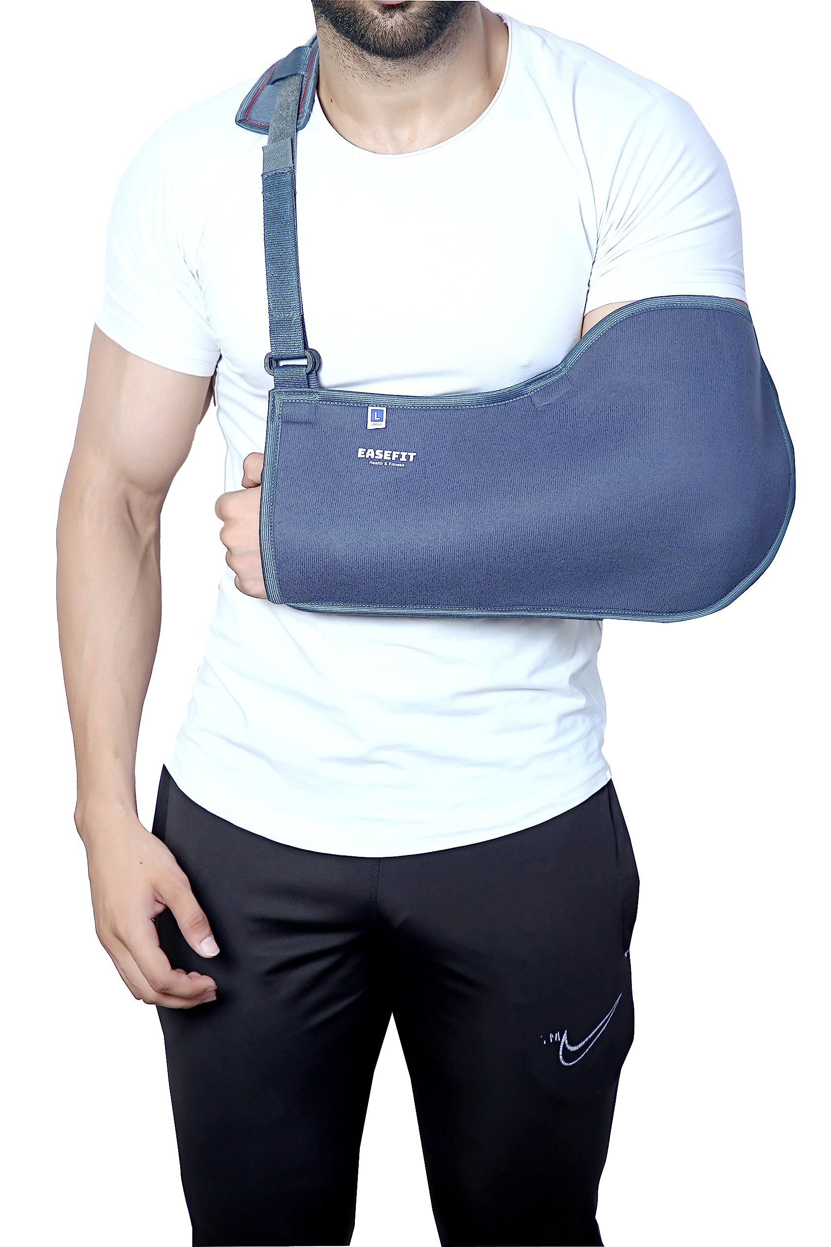 Arm Supporter Arm Sling Baagy with Elbow Support, Arm Immobilizer Brace for Fracture, Sprain, Dislocation and Pain Relief