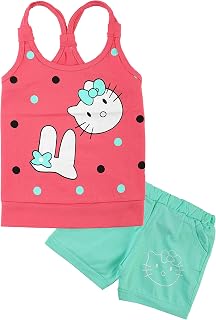 CATCUB Girl's Cotton Top & Shorts/hot Pants Price In India