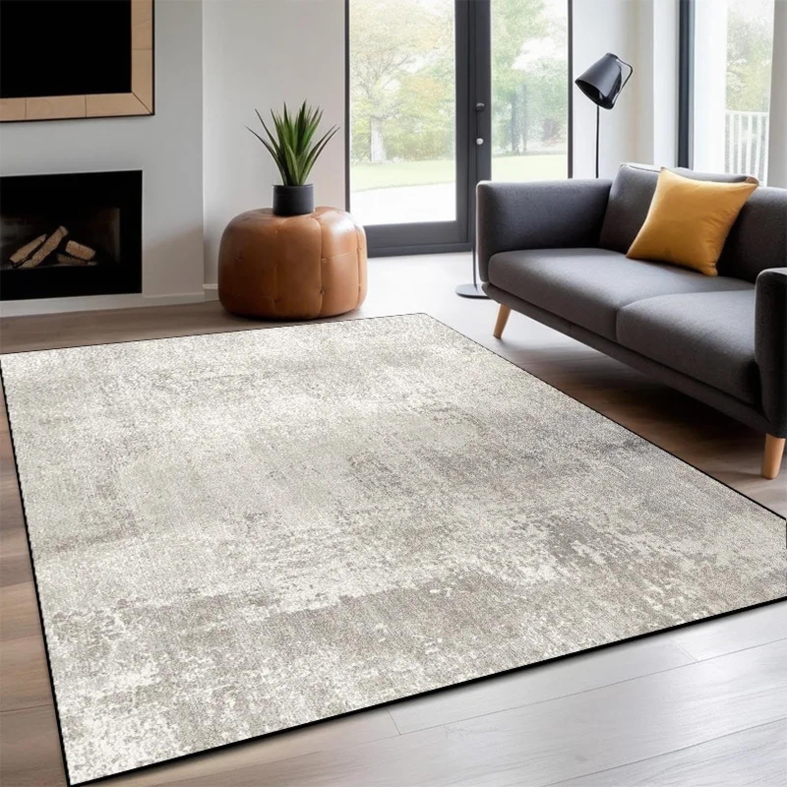 Tapis de chambre doux 50x80cm idéal pour descente de lit épurée