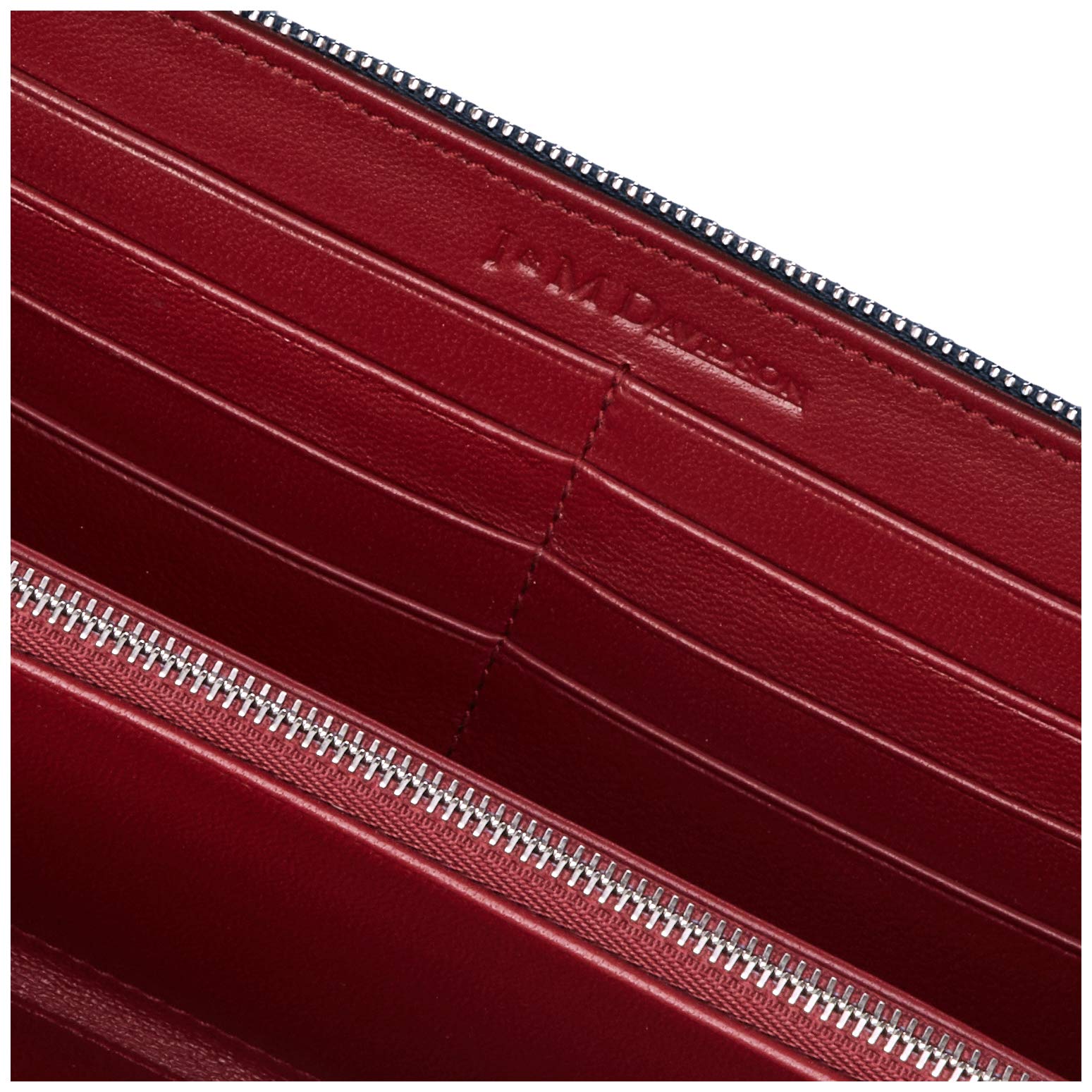 J&M Davidson ZipAroundWallet 10221N 7314 Women's Long Wallet, Midnight