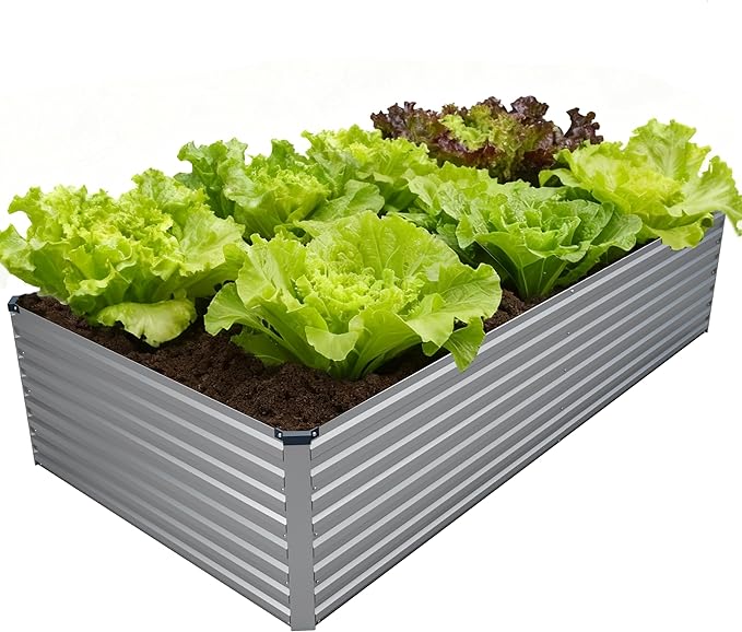 DIIYIV 8x4x2FT Galvanized Raised Garden Bed Review